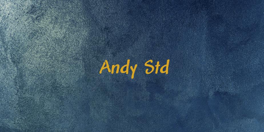 Fonte Andy Std