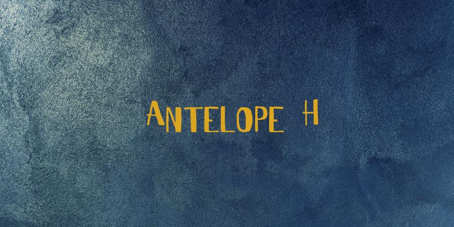 Fonte Antelope H