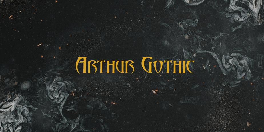 Fonte Arthur Gothic