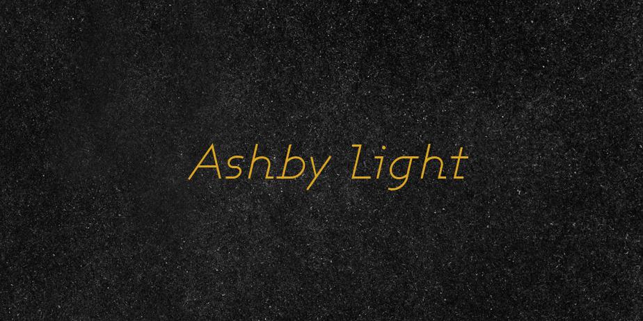 Fonte Ashby Light