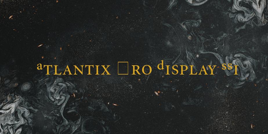 Fonte Atlantix Pro Display SSi