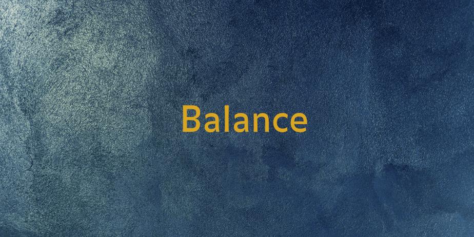 Fonte Balance