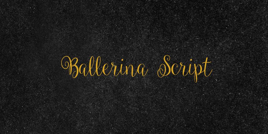 Fonte Ballerina Script