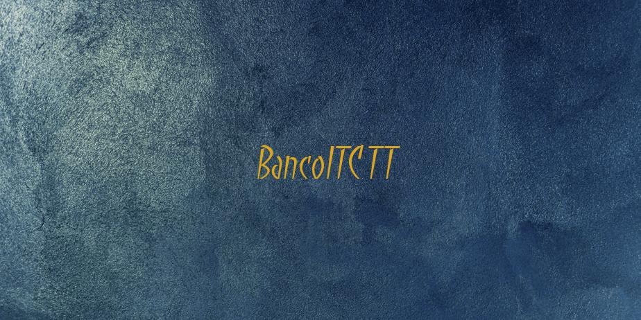 Fonte BancoITC TT