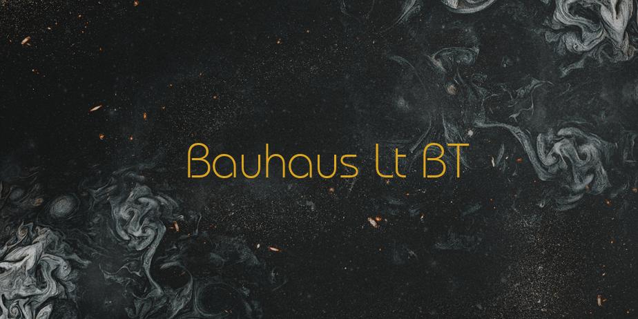 Fonte Bauhaus Lt BT