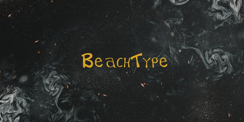 Fonte BeachType