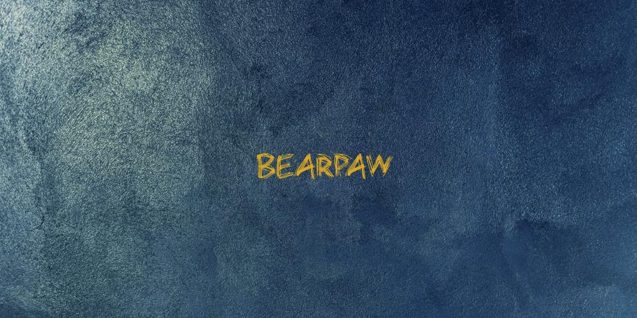 Fonte Bearpaw