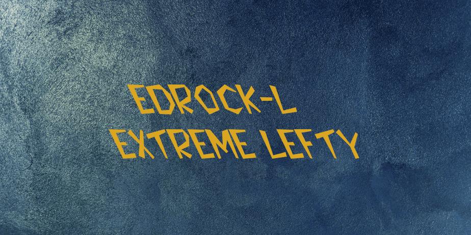 Fonte Bedrock-Light Extreme Lefty