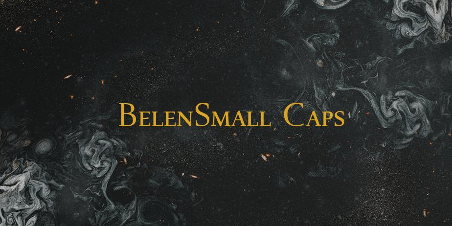 Fonte BelenSmall Caps