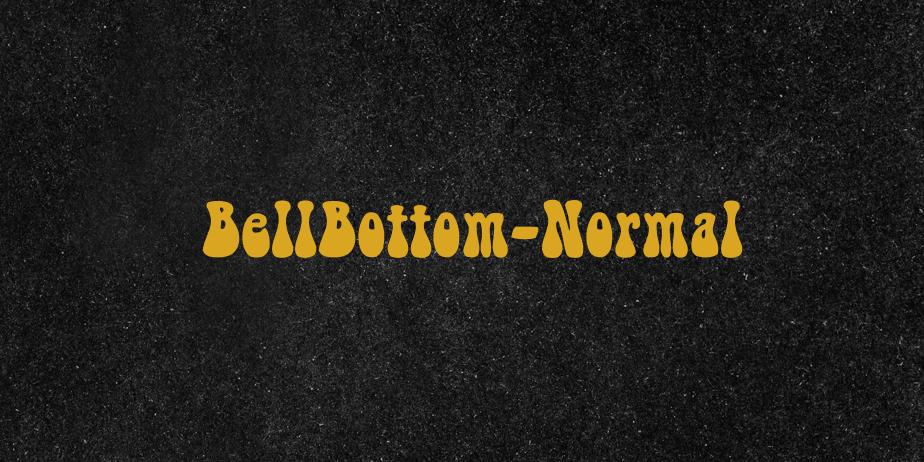 Fonte BellBottom-Normal