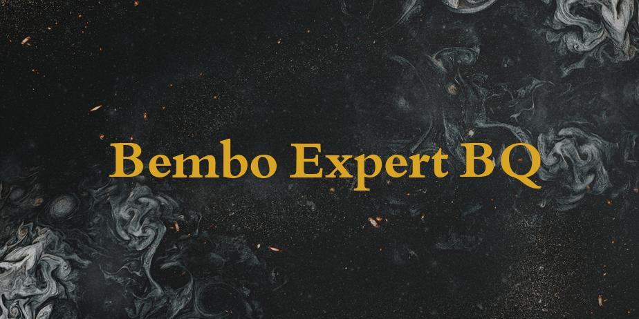 Fonte Bembo Expert BQ