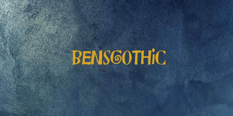 Fonte Bensgothic