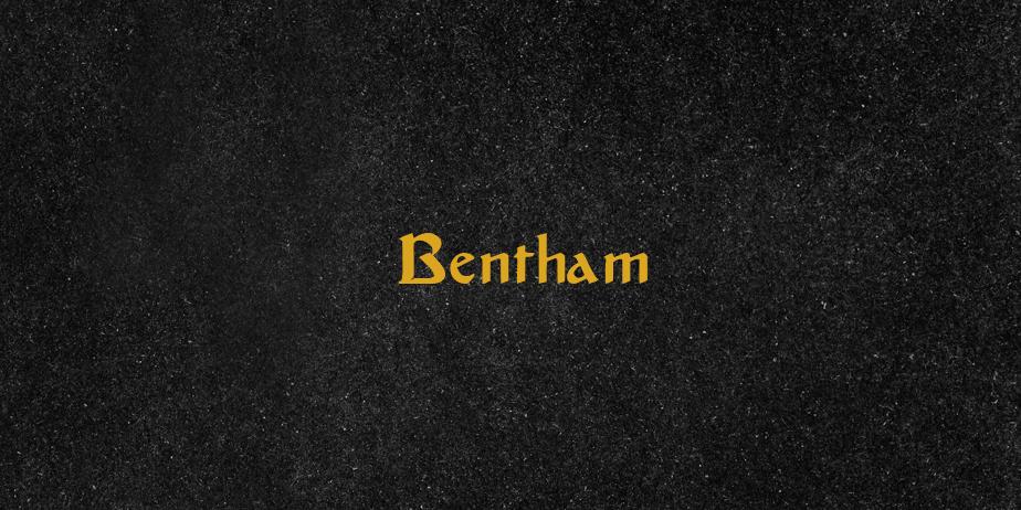 Fonte Bentham