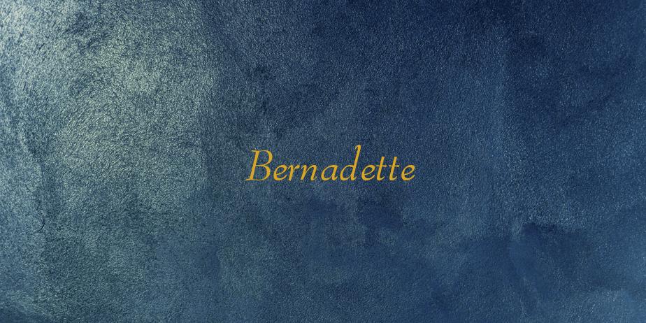 Fonte Bernadette