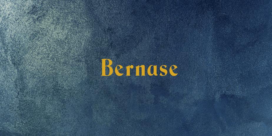 Fonte Bernase