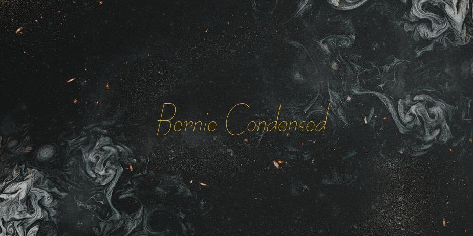 Fonte Bernie Condensed