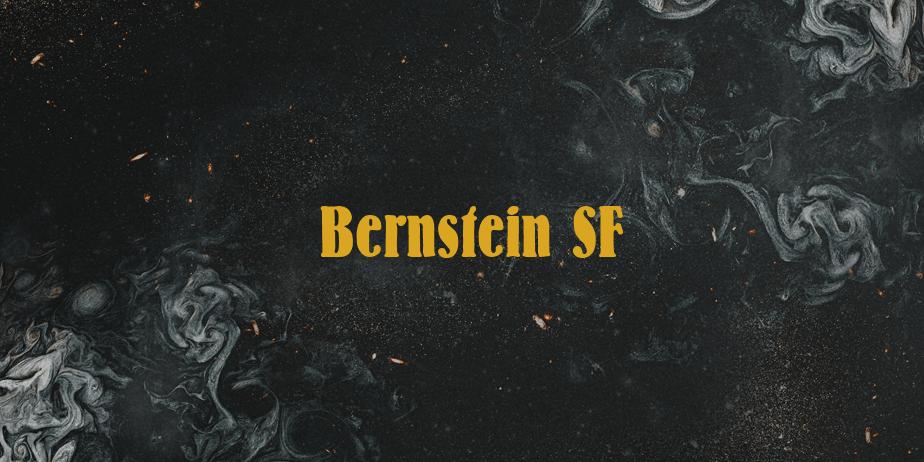 Fonte Bernstein SF