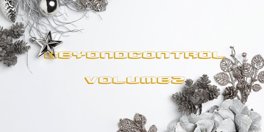 Fonte BeyondControl volume2