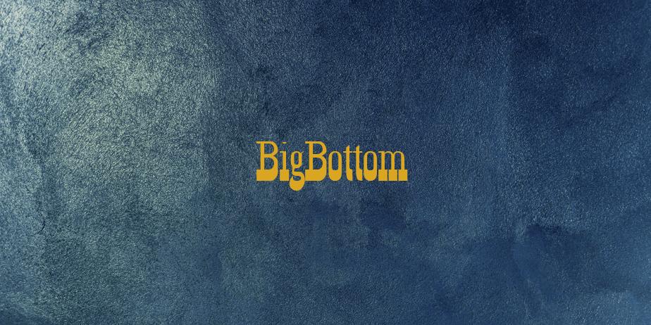 Fonte BigBottom