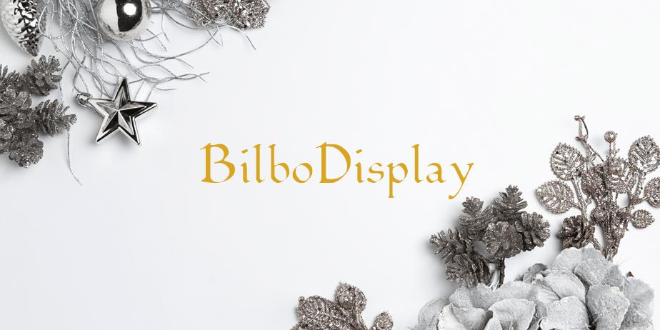 Fonte BilboDisplay