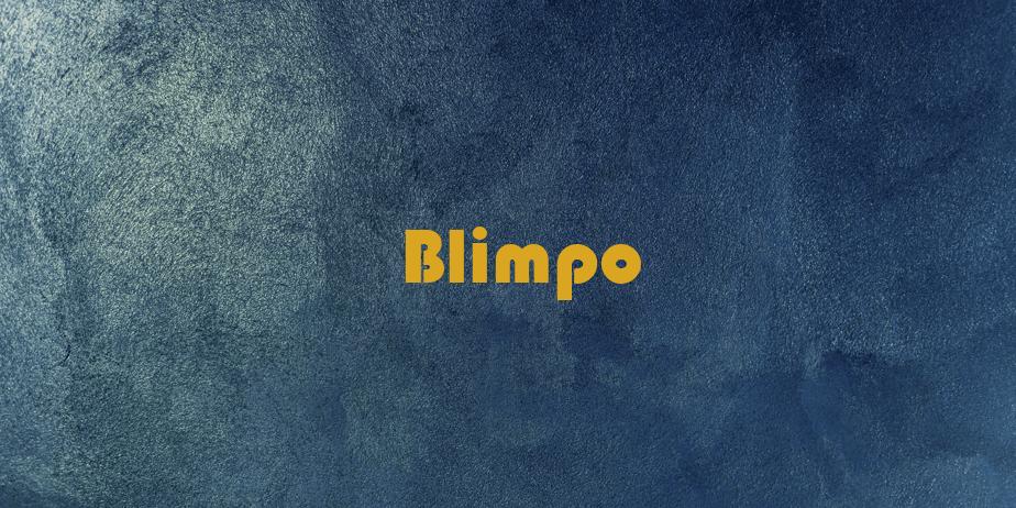 Fonte Blimpo