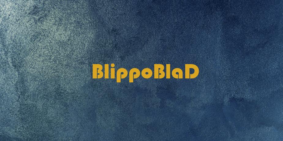 Fonte BlippoBlaD