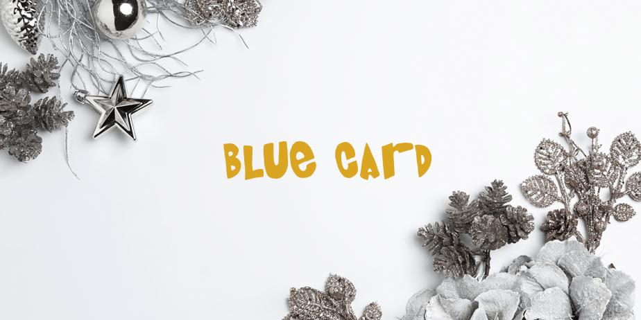 Fonte Blue Card