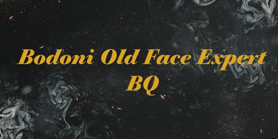 Fonte Bodoni Old Face Expert BQ