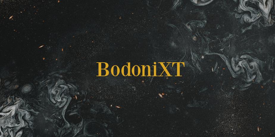 Fonte BodoniXT