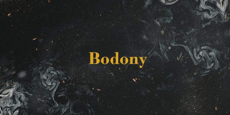 Fonte Bodony