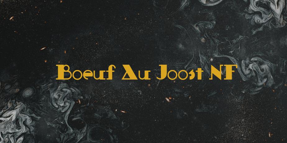 Fonte Boeuf Au Joost NF