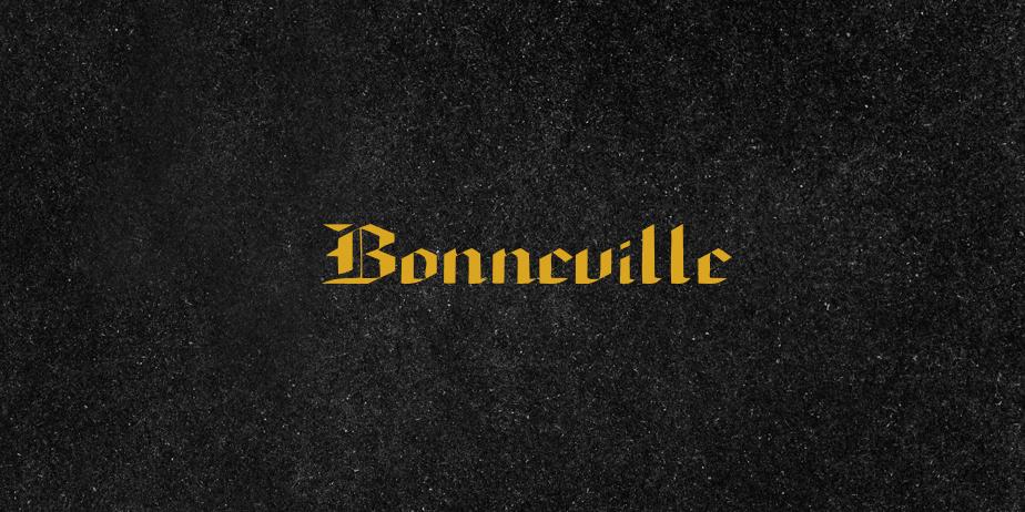 Fonte Bonneville