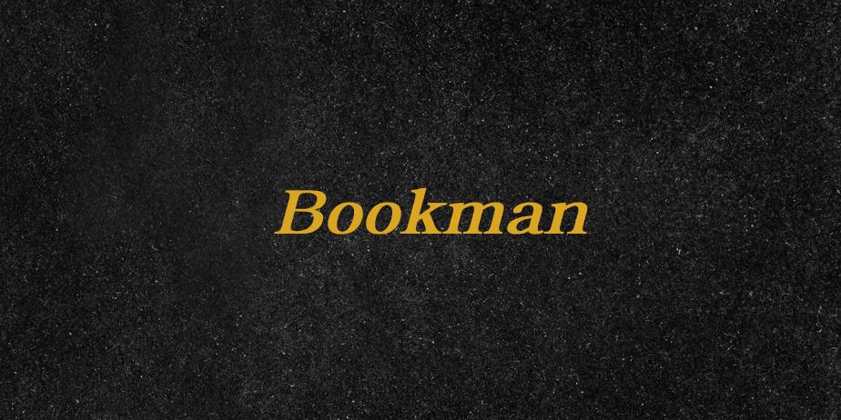 Fonte Bookman