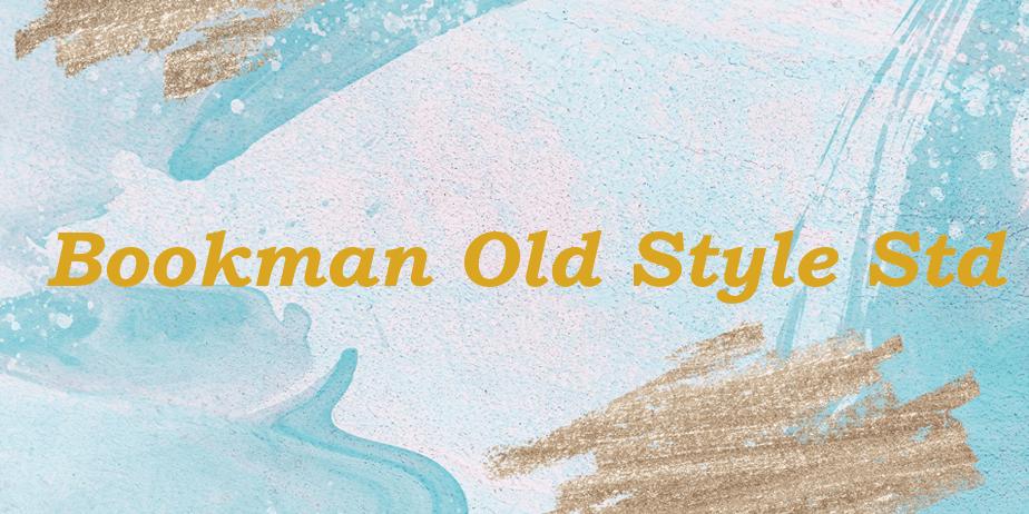 Fonte Bookman Old Style Std