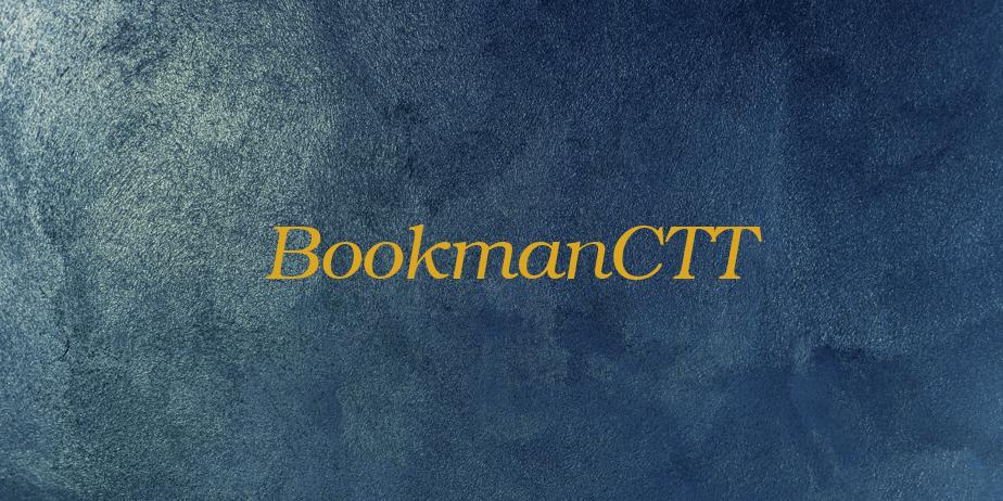 Fonte BookmanCTT