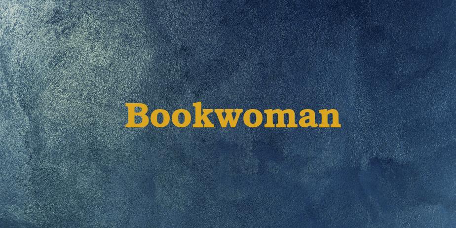 Fonte Bookwoman