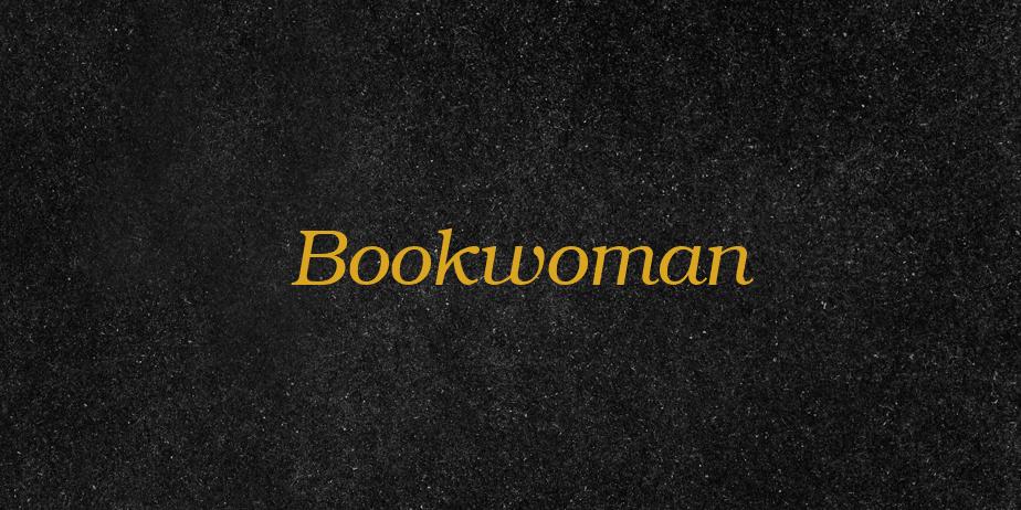 Fonte Bookwoman