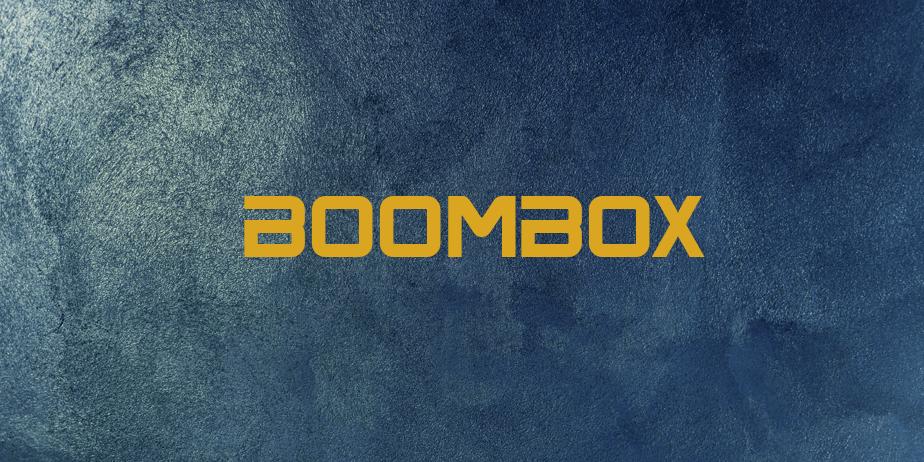 Fonte BoomBox