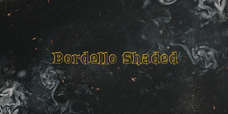 Fonte Bordello Shaded