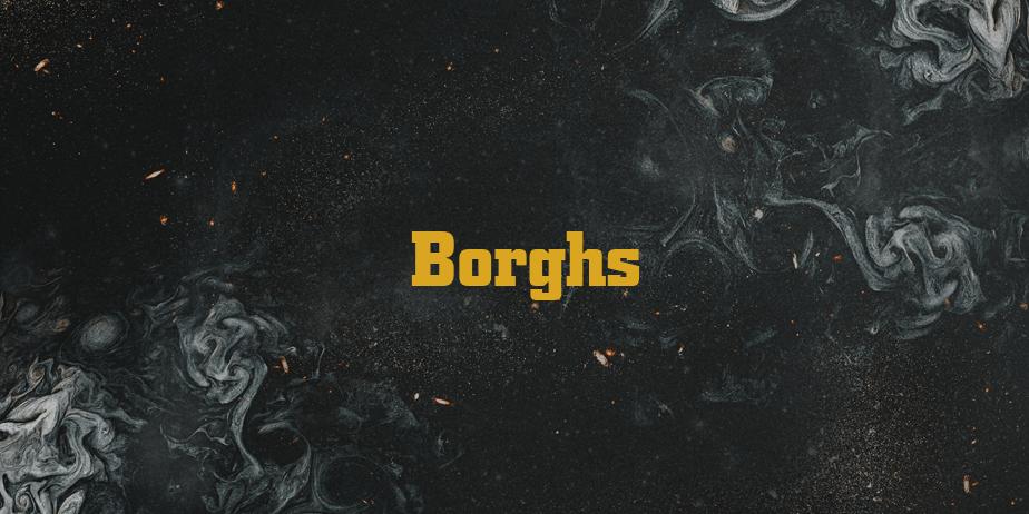 Fonte Borghs