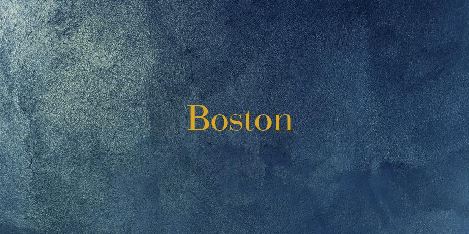 Fonte Boston