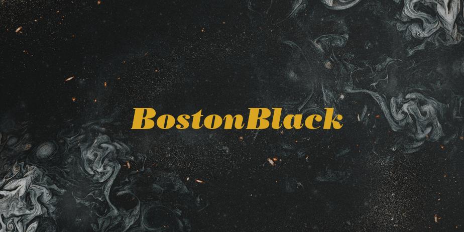 Fonte BostonBlack