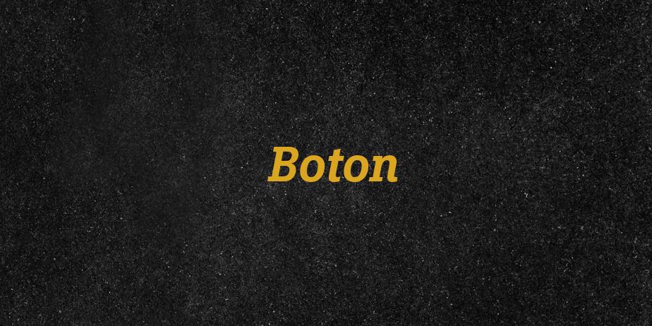 Fonte Boton