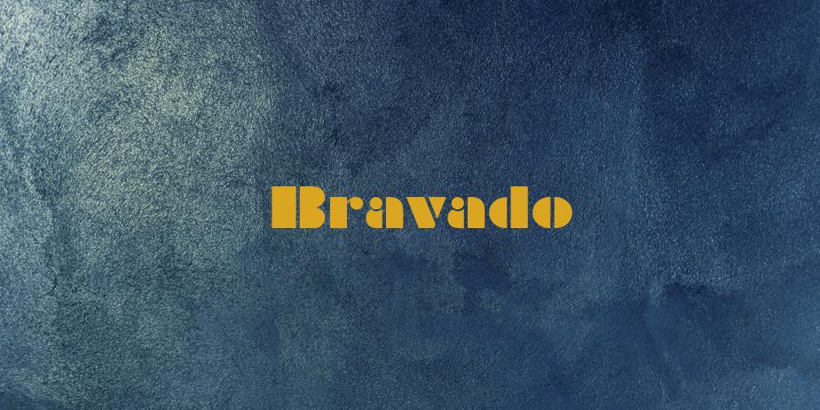 Fonte Bravado