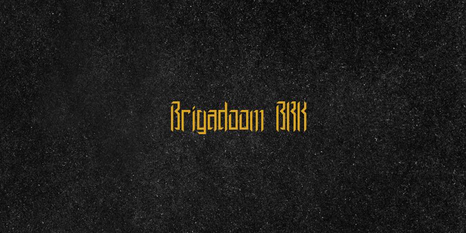 Fonte Brigadoom BRK