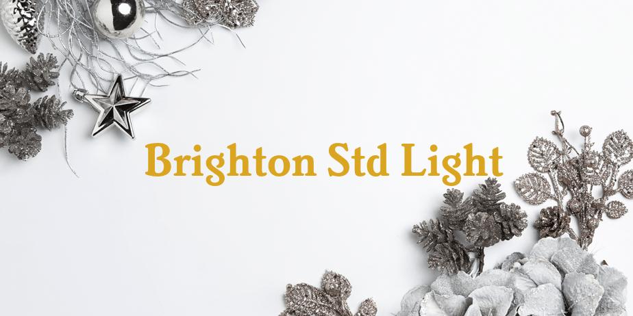 Fonte Brighton Std Light