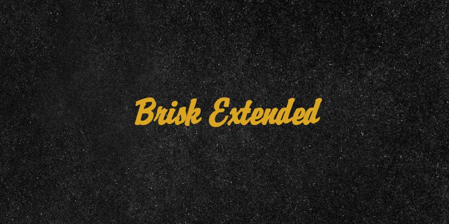 Fonte Brisk Extended