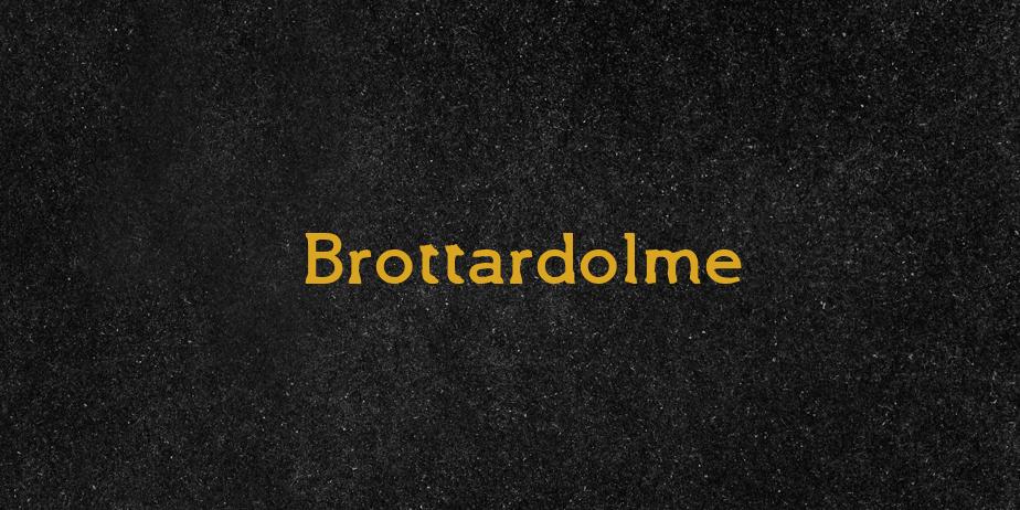 Fonte Brottardolme