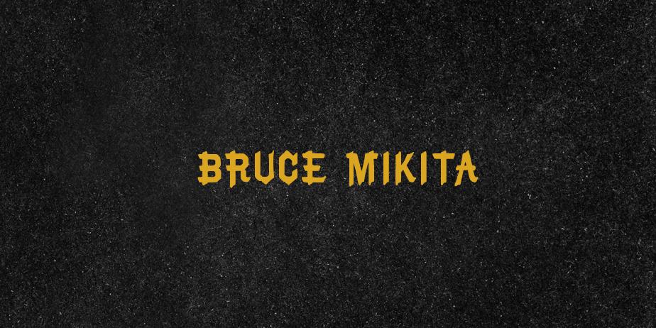 Fonte Bruce Mikita