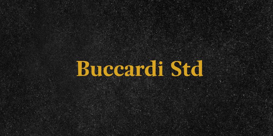 Fonte Buccardi Std